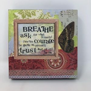 Kelly Rae, Wall Art, Breathe